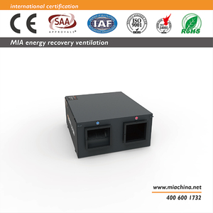 7000m3/h with DC Motor Airflow <strong>Control</strong> Best Heat Recovery Ventilation System MVHR LCD Controller <strong>AHU</strong> - Product Image 5