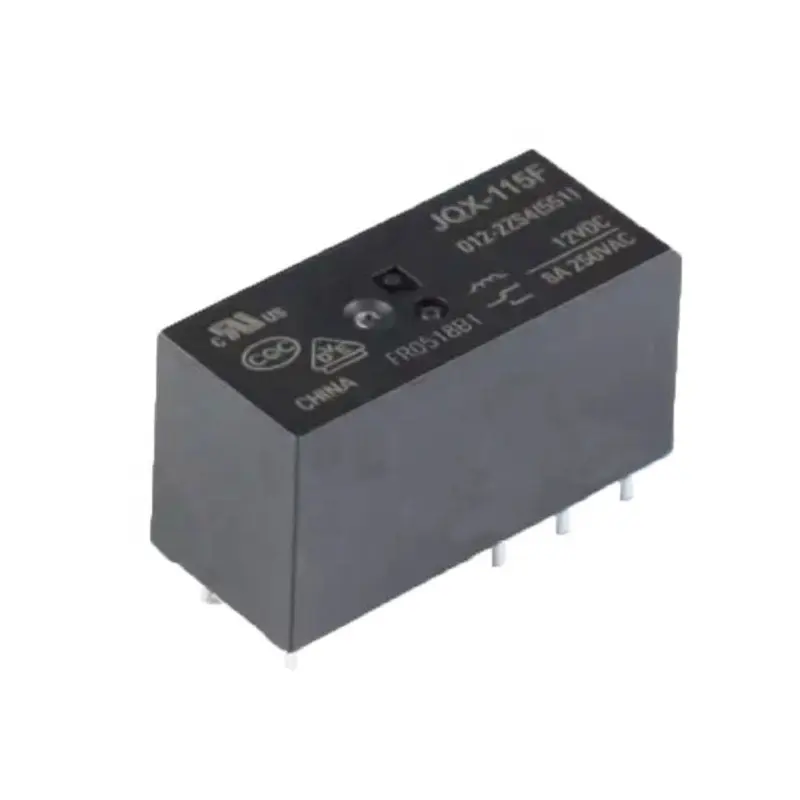 Componente electrónico relé de corriente continua electromagnética 12V/24VDC 8A 8PIN DIP/012-2ZS4 módulo de relé