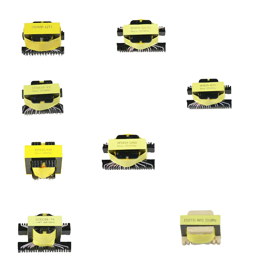 EE PQ ETD RM EFD EPC Tr alta frecuencia SMPS transformador personalizado 5V 12V 24V 110V 220V fuente de alimentación transformador reductor