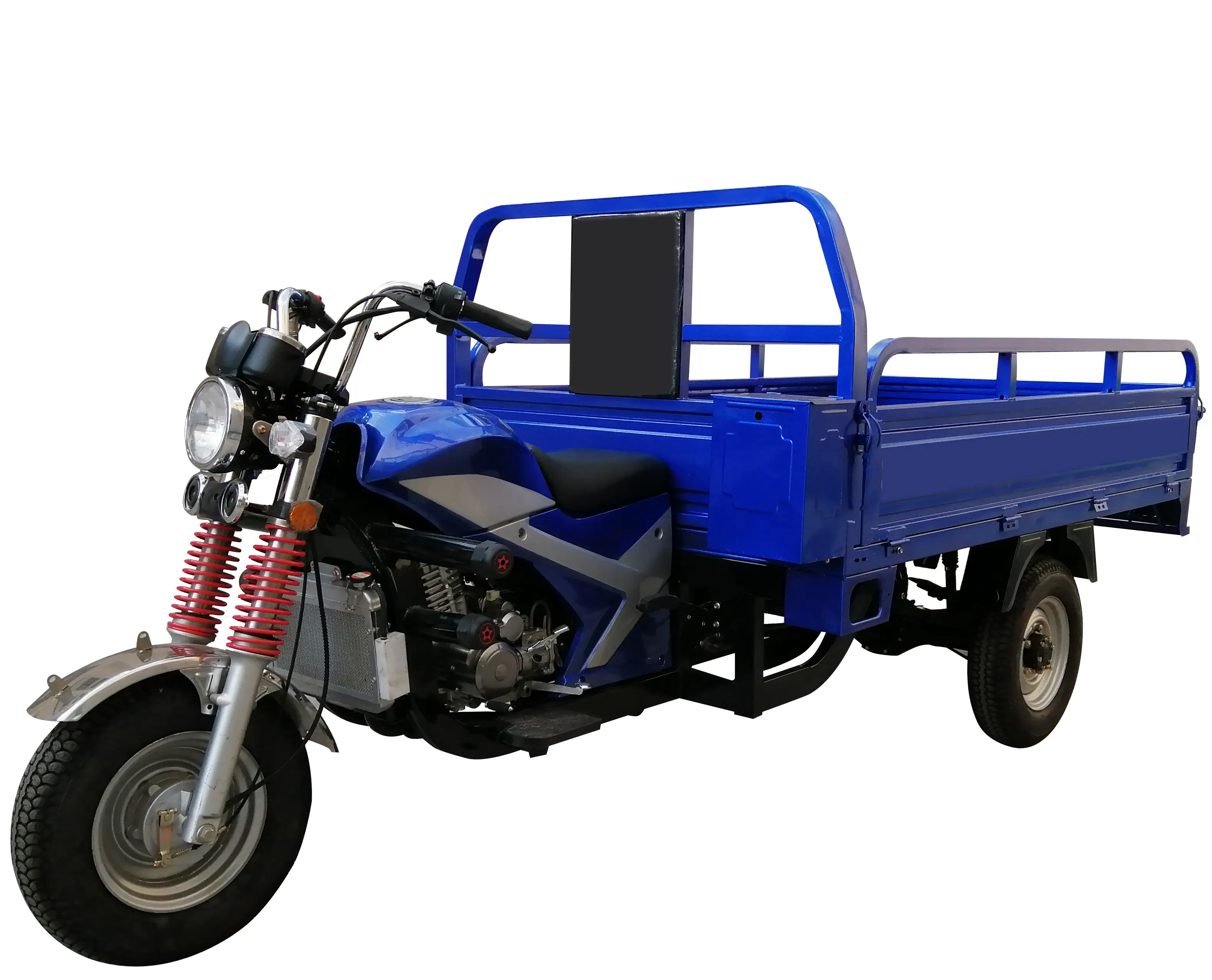 Triciclo motorizado de 3 ruedas refrigerado por agua, triciclo de carga motorizada de alta calidad
