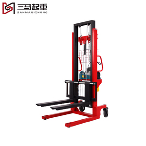 Factory Price Pallet Forklift Hydraulic Small Hand Remote Control Electric Manual Portable 1 T 2 TON Hand <strong>Pushed</strong> <strong>Stacker</strong> - Product Image 3
