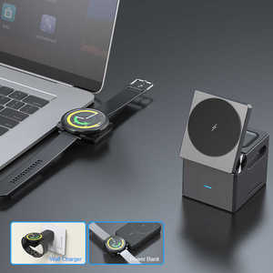 2025 <strong>New</strong> Product-15W Wireless Fast Charging Three-in-One Folding Magnetic Suction Charger with 50W and 10W Output Power - Product Image 5