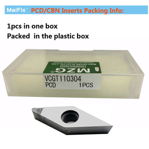 Maifix 16IR AG60 <strong>PCD</strong> CNC Thread Cutting Tools Processing Aluminum Diamond <strong>Cutter</strong> Turning Threading Inserts - Product Image 5