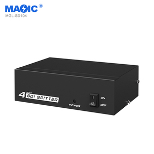High Quality 3G/HD/SD <strong>SDI</strong> <strong>Splitter</strong> 1x 4 Distribution 1080P <strong>1</strong> in 4 Out <strong>SDI</strong> Video Signal <strong>Splitter</strong> for Monitor - Product Image 2