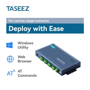 TASE-LAN-465 RS232到以太网转换器Modbus RTU到Modbus TCP网关4端口串行服务器 - Product Image 4