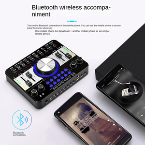 Professional Live Stream Sound Card <strong>Audio</strong> Interface Mixer Support Multi-Channel Mixing Sound Card - Product Image 6