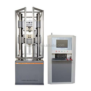 WAW 1000kN 100ton potência hidráulica aço vergalhão máquina de teste elástica