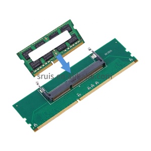 Laptop Die Adapter karte 200 Pin DDR3 SO-DIMM auf Desktop 240 Pin DIMM Professional Praktischer DDR3-Speicher-RAM-Anschlussadapter