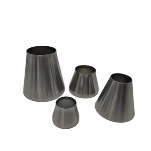 不锈钢304 3A/SMS/DIN标准焊接同心减速器卫生等级 - Product Image 1
