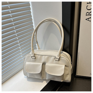 Vintage Boston tarzı büyük kapasiteli çanta atmak için popüler Lady Crossbody ve sırt çantası Tote yastık - Product Image 4