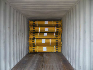 Accesorios de andamio para construcción de edificios Gato de apuntalamiento Andamio galvanizado de metal resistente Acrow Jack Encofrado Prop - Product Image 5