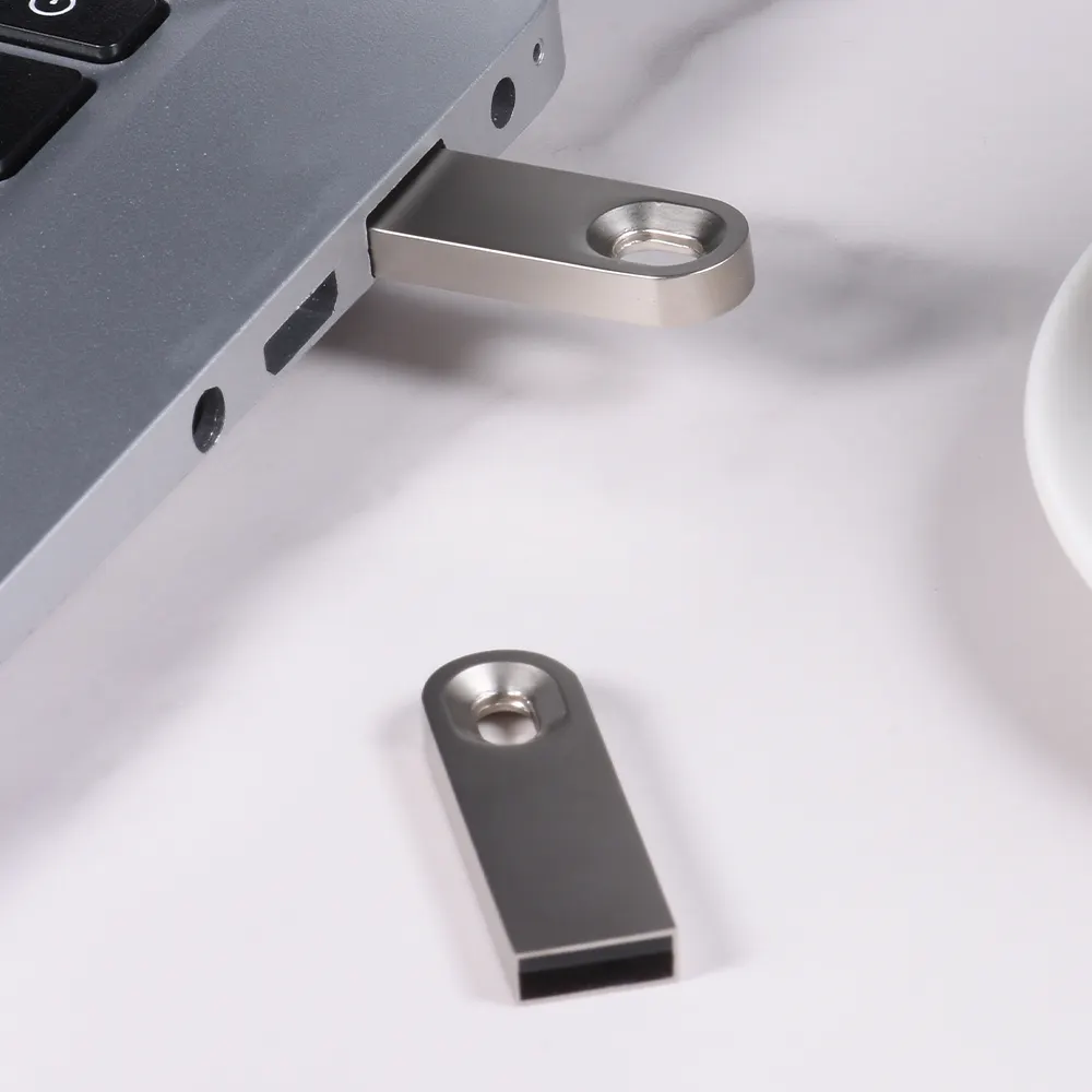 Pendrive de metal con logotipo personalizado, unidad flash USB 2,0 3,0, 1GB, 2GB, 4GB, 8GB, 16GB, 32GB, 64GB, 128GB, venta al por mayor