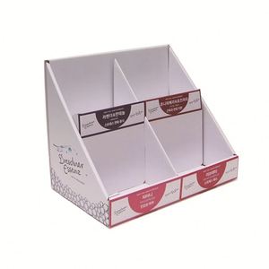 Caja de exhibición de cartón reciclado impresa PDQ personalizada, 8 Uds., botellas de esmalte de uñas, embalaje de exhibición de papel de encimera - Product Image 4
