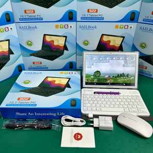 热卖10.1英寸Windows 11二合一平板电脑，带键盘16G + 512G八核处理器360可旋转，适用于商务4g平板电脑 - Product Image 2