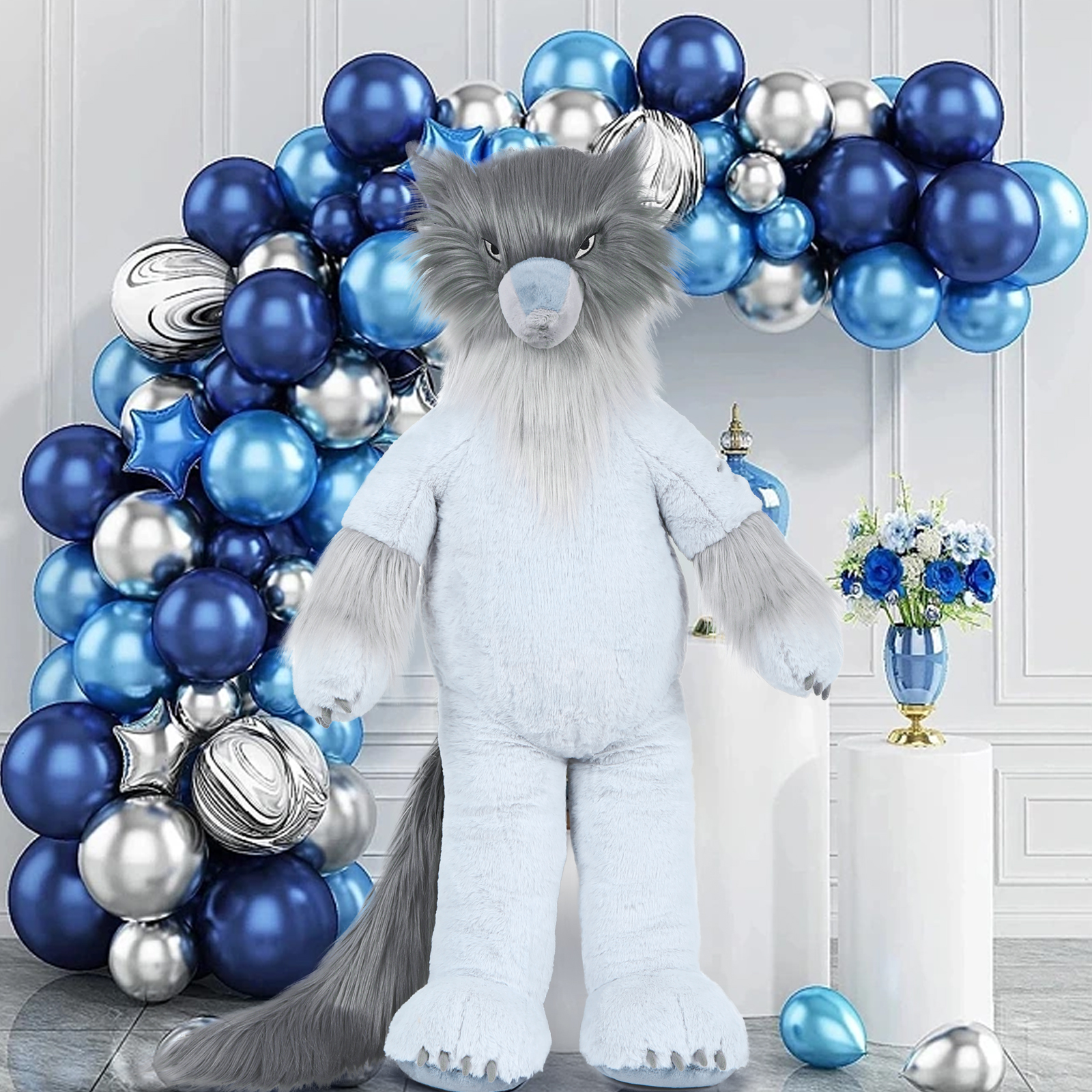 Coussin Loup-Garou 90 cm