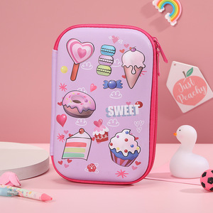 Unicorn bút chì trường hợp phim hoạt hình sinh viên bút chì trường hợp 3D ba chiều Dây Kéo văn phòng phẩm Hộp trẻ em bút chì trường hợp văn phòng phẩm Túi - Product Image 3