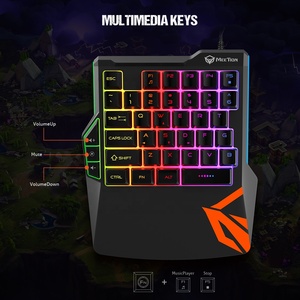 MEETION MT-KB015单手发光适配游戏机35键多功能有线电影游戏键盘 - Product Image 6