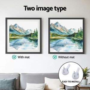 กรอบรูปสี่เหลี่ยมขนาด20*20 30*30 40 40*40พร้อมแผ่นรองสีสันสดใสออกแบบได้ตามต้องการขนาดสี - Product Image 4