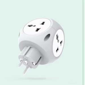 20W USBおよびC充電器旅行コンパニオン16A定格キューブアダプターEUプラグヨーロッパユニバーサルソケット電源ストリップグローバルアクセス - Product Image 1