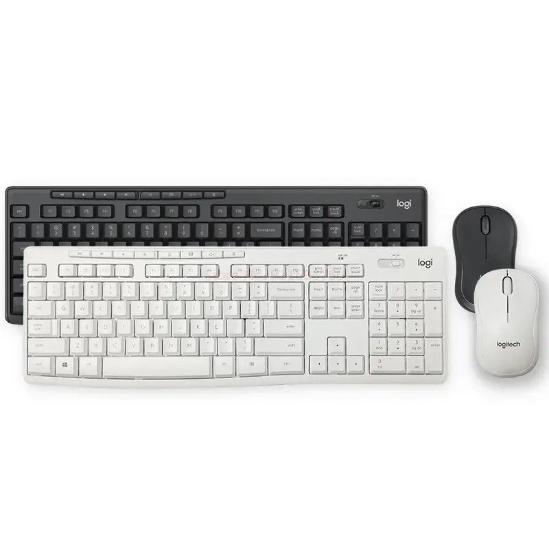 लॉजिटेक एमके295 वायरलेस कीबोर्ड और माउस K295 और M220 वायरलेस कीबोर्ड और माउस कॉम्बो किट आरामदायक कीबोर्ड सेट