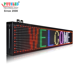 Полноцветная Светодиодная доска для сообщений P10 RGB SMD, внутренняя Светодиодная доска для сообщений, прокручивающийся знак, рекламный светодиодный дисплей p10, светодиодный дисплей - Product Image 5