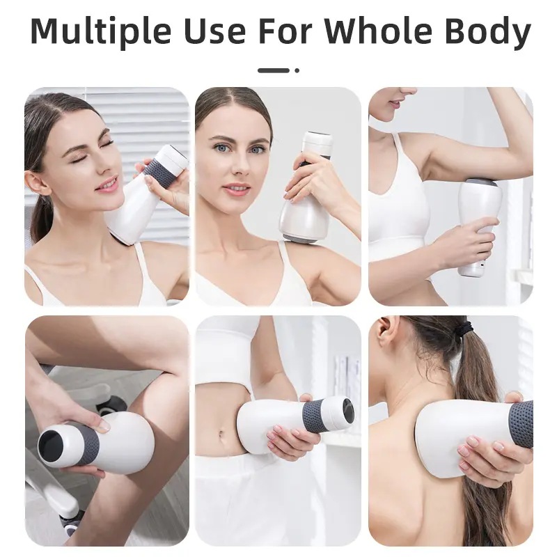 Cordless Anti celulite corpo emagrecimento Handheld Vibrating Muscle Massage Roller para corpo inteiro