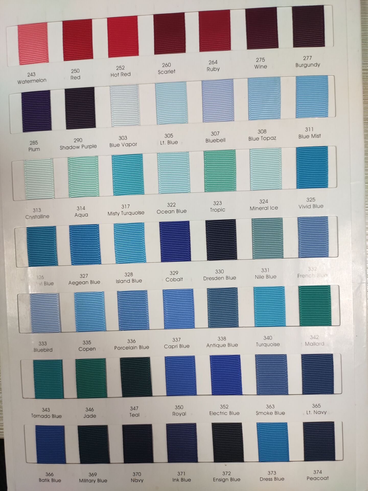 196 colors free choose