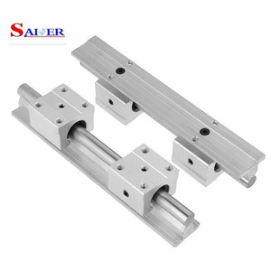 CNC נתב אלומיניום פרופיל תמיכת רכבת ליניארי מדריך SBR12 בלוק נושאות SBR12UU SBR12LUU