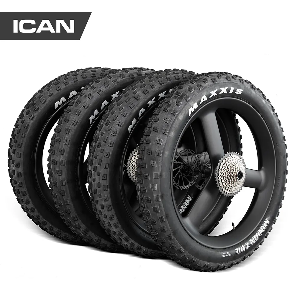 Jantes de vélo en carbone Fat Bike ICAN FW90, vente en gros