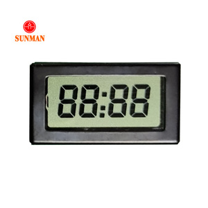 Materiale nuovo processo può essere personalizzato monocromatico 4 cifre 7 segmento tn connettore in gomma di silicone display lcd per pannello di controllo - Product Image 2