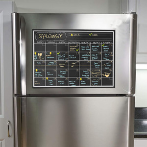 Lịch Từ Tính Hàng Tháng Bảng Đen Xóa Khô Cho Tủ Lạnh Nhà Bếp - Product Image 3