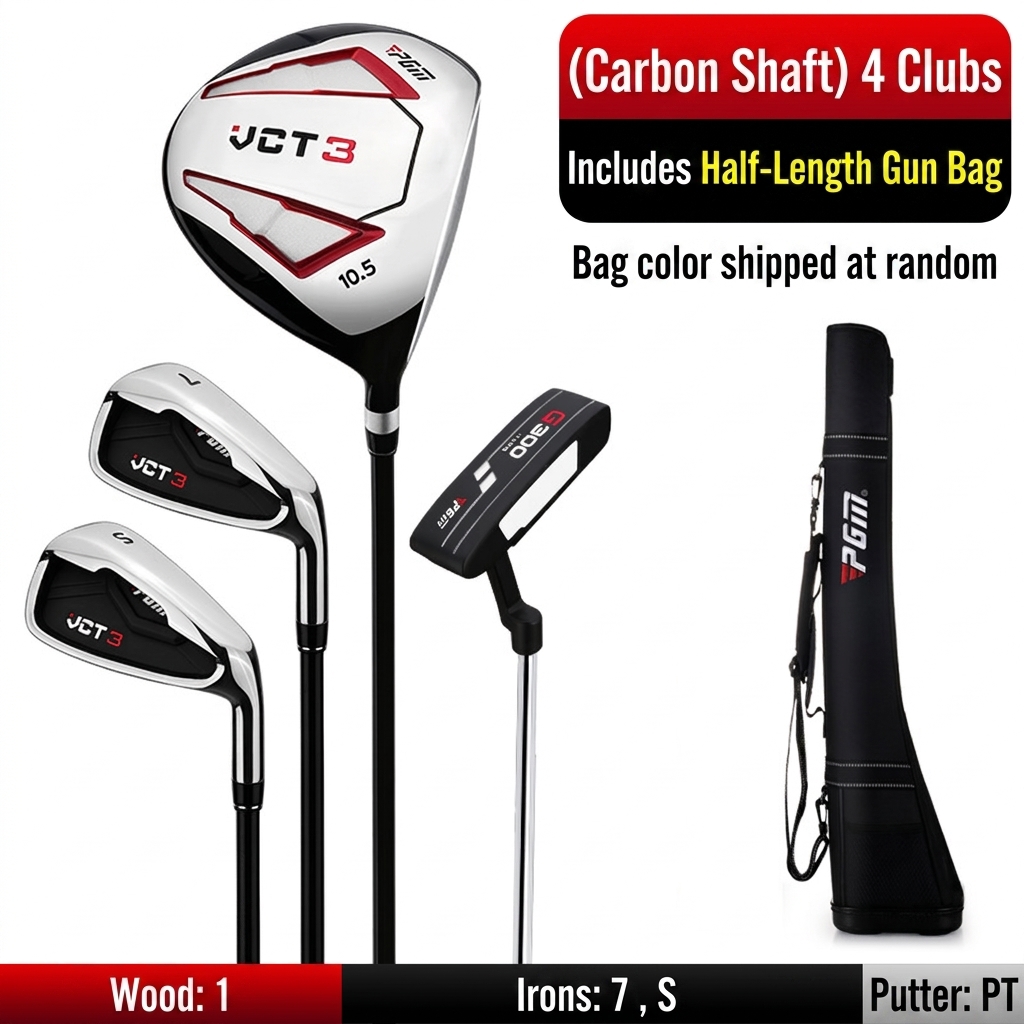 MTG031 men's right-hand carbon rod-4pc half-length gun