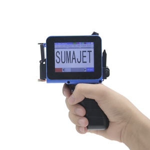 <strong>Portable</strong> 12.7 mm Handheld Inkjet Printer Gun Manual Grade 600dpi Batch Coding Machine for Bottle Can Carton New for <strong>Flex</strong> - Product Image 1