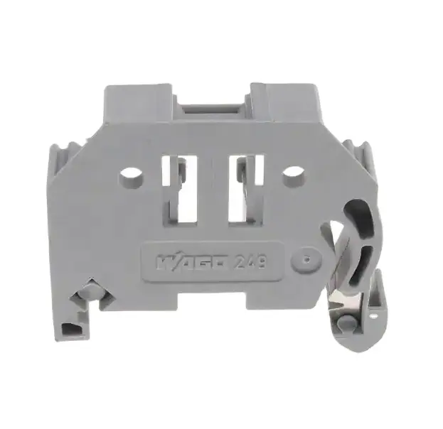 249-117 width 10 mm suitable for 35 x 15 and 35 x 7.5 rails gray endpoint gear block wagoconnector