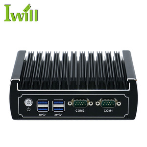 Günstige thin client 2 ethernet port N13-L2 nano itx linux computer fanless mini pc i5 7200U mit SIM slot - Product Image 5