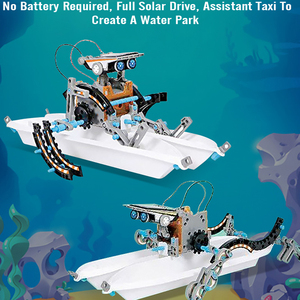 太阳能机器人套件高科技科学玩具12合1儿童开发教育套件 - Product Image 3