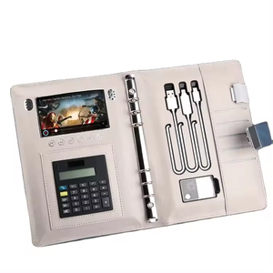 lcd-video-anzeige strombank notizbuch tagebuch agenda geschäft geschenk kabelloses notizbuch mit usb - Product Image 1