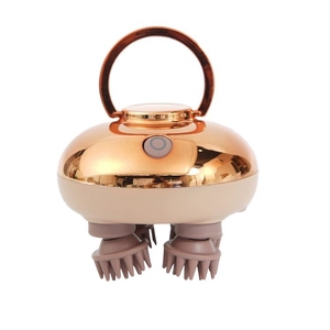 Masajeador de cabeza de cuero cabelludo eléctrico masajeador de gato de luz roja impermeable - Product Image 1