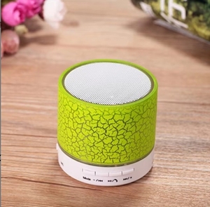 带发光二极管灯扬声器便携式无线迷你蓝牙扬声器超低音立体声充电便携式户外小扬声器