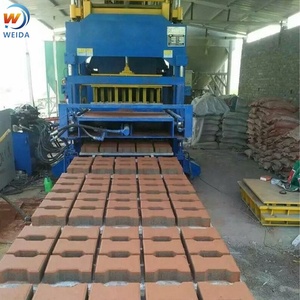 Maquinaria automática de material de construcción, máquina de fabricación de ladrillos de bloques de hormigón, línea de producción de ladrillos de cemento de enclavamiento hidráulico - Product Image 4