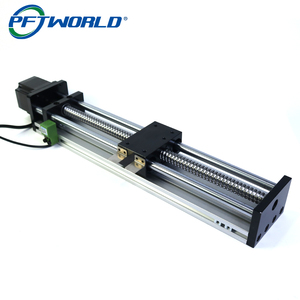 KH1610 50-600mm Automation Precision Module Optical Axis Ball Screw Slide Table Stepper Motor <strong>Linear</strong> Guide Worktable - Product Image 1