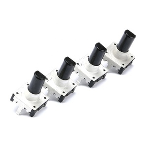 5 Stück/Los 360-Grad-Drehgeber EC12 RE12 Audio-Encoder-Codierung 5Pin 24 Position mit Druckknopf schalter Griff länge 15MM - Product Image 4