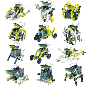 12 in1 DIYソーラーロボットおもちゃ学習キット科学ステム組み立て建物おもちゃ子供向け教育おもちゃロボット分解 - Product Image 2