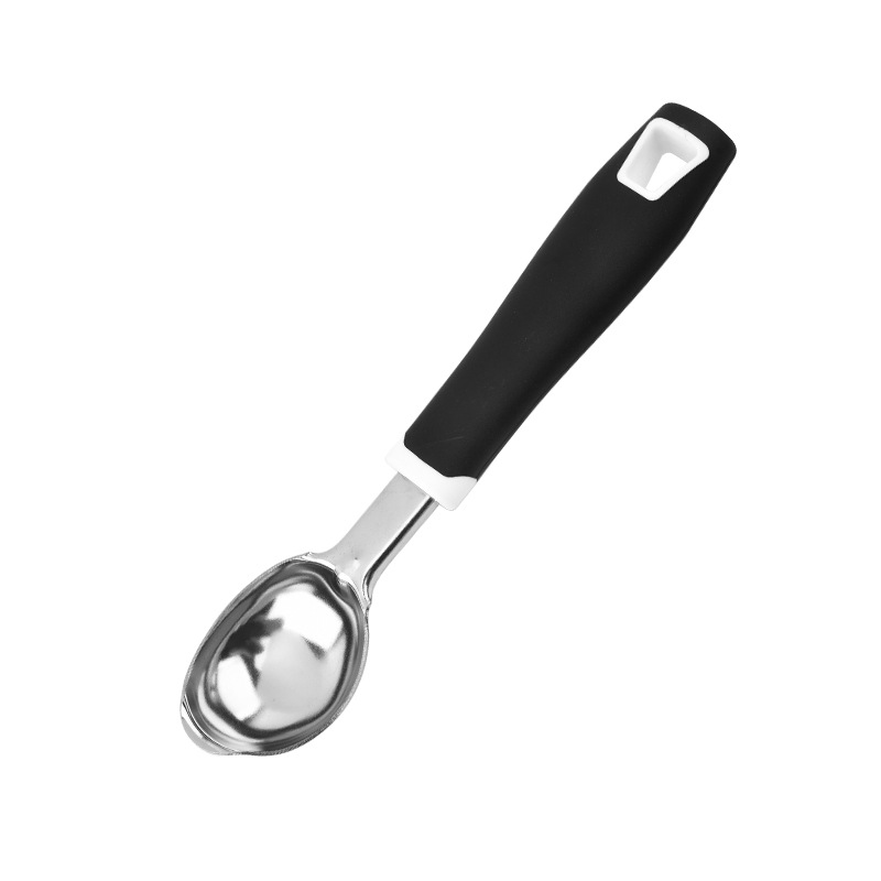 Black Ice cream spoon