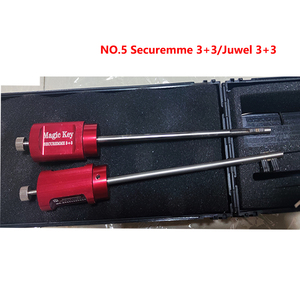 HaoshiツールNo.5 Securemme 3 + 3 Juwel3 + 3 Securemmeマジックキー2個安全ボックス強力ボックスロックピックツールオープナー錠前ロック - Product Image 6