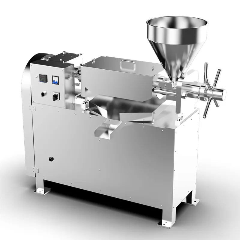 Machine efficace pour l'extraction d'huile de palmiste 5200w 60-70 kg/h de graines de figue de barbarie et de sésame