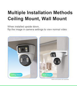 4MP Dome Indoor Network WiFi 4G-Kamera mit 360-Grad-Nachtsicht-Zwei-Wege-Audio-SD-Karten-Datenspeicher und Cloud-Zugriff - Product Image 4