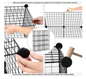 线立方体存储，12立方体金属网格存储