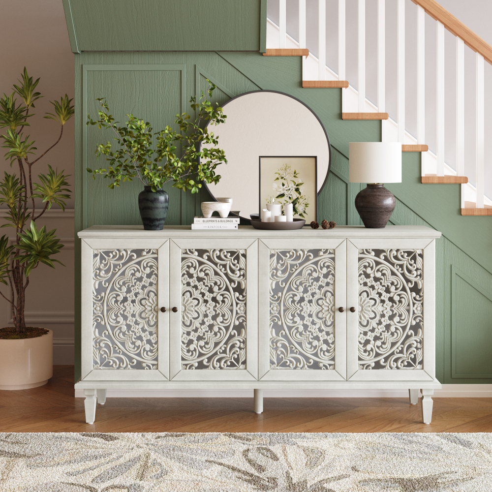 Antique grey white
