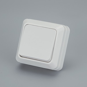 Interruttore a pulsante moderno a 1 chiave per interruttori luminosi decorativi elettrici a parete 1 gang 1 way - Product Image 2